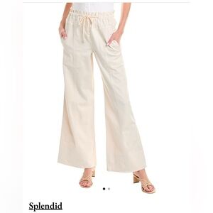 EUC Splendid Annika Wide Leg Pants in Moonstone size Small
